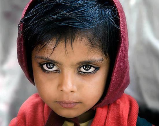 این کودک صاحب زیباترین چشم ها در دنیاست! (عکس)