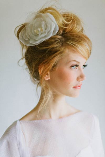 مدل موهای زیبا و شنیون عروس (عکس)