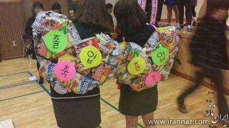 ابتکار جالب و دیدنی دانش آموزان کره ای (عکس) 1