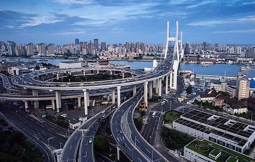 زیبا و طویل ترین پل جهان در شانگهای چین !! 1