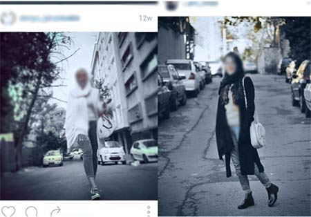 گردش دختران مدل شبکه اینستاگرام در تهران + عکس