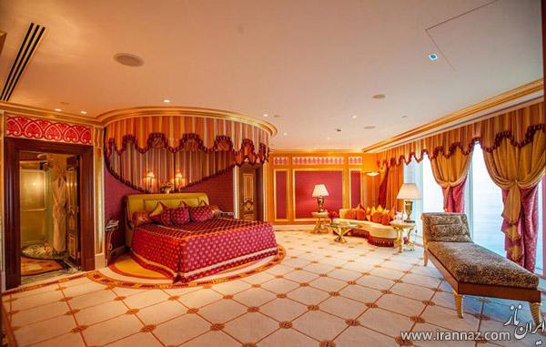 عکس های دیدنی از داخل هتل برج العرب دبی
