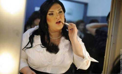 عکس های مراسم انتخاب زیباترین زن چاق جهان