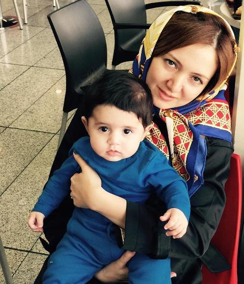 رونمایی حمید عسگری از عکس همسر و فرزندش