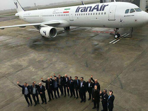 اولین تحویل هواپیمای ایرباس به ایران بعد از برجام +تصاویر