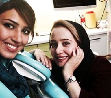 نوشته الناز حبیبی برای تولد دکتر دندانپزشکش (عکس)