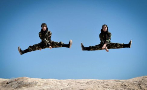 عکس های سوپر نینجاهای زن ایرانی از نگاه غربی ها
