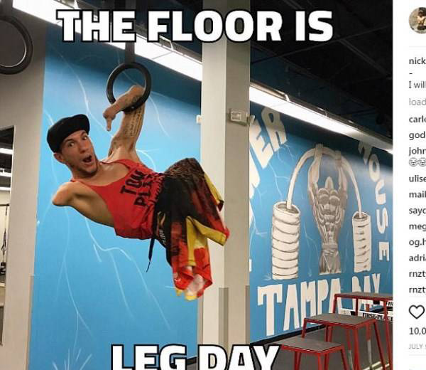 خارق العاده ترین ورزشکار بدون پا (عکس)