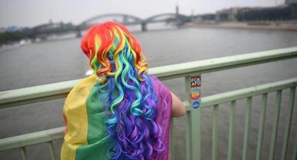 راهپیمایی های عجیب همجنسگرایان در آلمان (عکس)