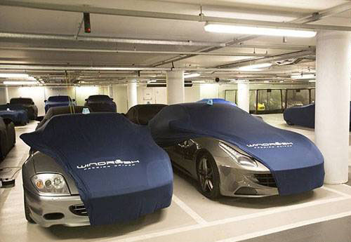 کشف پارکینگ خودروهای لوکس دنیا در لندن (عکس)