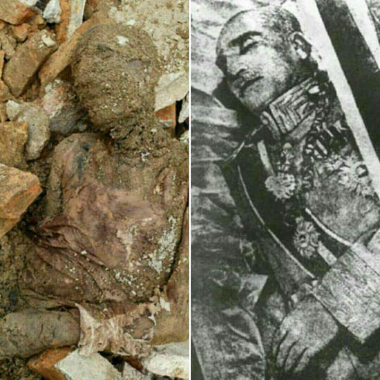 اولین عکس سلفی با جسد مومیایی رضا شاه (جزئیات و بیوگرافی رضاخان)