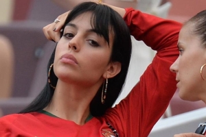 حرکات عجیب دوست دختر رونالدو در جام جهانی روسیه 1