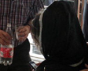 رخ دادن حادثه ی عجیب رانندگی در تهران (عکس)