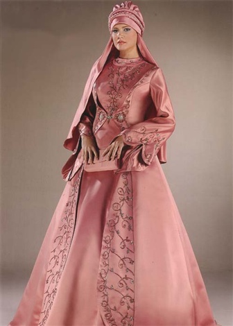 مدل های جدید لباس عروس اسلامی با حجاب