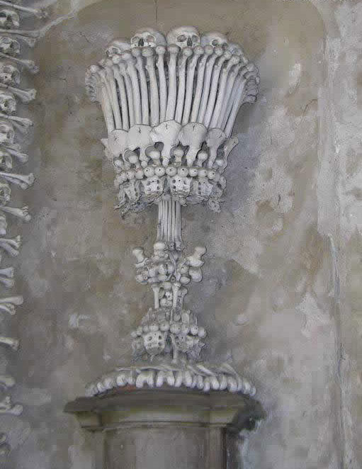 کلیسایی ساخته شده از استخوان مسلمانان