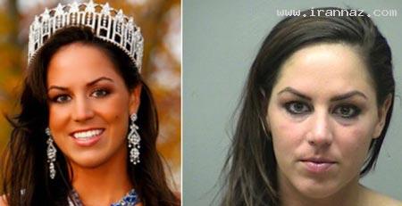 دستگیری ملکه زیبایی آمریکا به جرم حمله به نامزدش