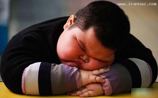 عکس هایی بامزه از چاق ترین کودک 4 ساله ی جهان  1