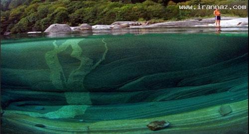 عکس هایی زیبا و باورنکردنی از زلال ترین رودخانه دنیا ، www.irannaz.com