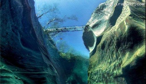 عکس هایی زیبا و باورنکردنی از زلال ترین رودخانه دنیا ، www.irannaz.com
