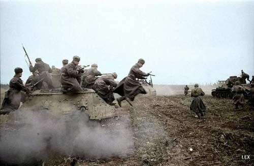 عکس‌هایی رنگی‌شده از جنگ جهانی دوم