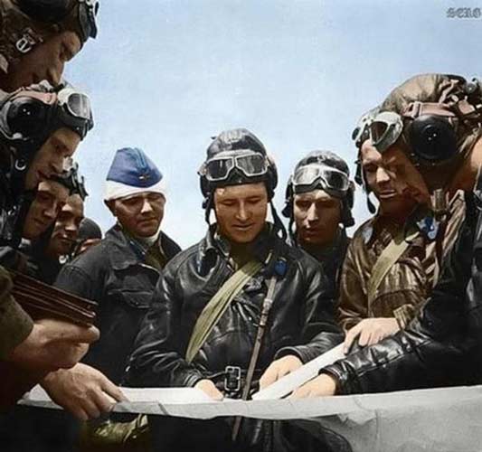 عکس‌هایی رنگی‌شده از جنگ جهانی دوم