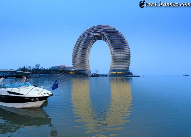 ساخت هتل حیرت آور در چین (عکس)