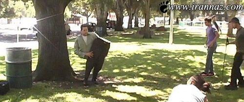  عکس های باورنکردنی از مردی که نصف شده است
