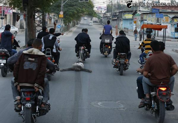 مجازات وحشتناک جاسوس اسرائیلی در غزه (عکس)