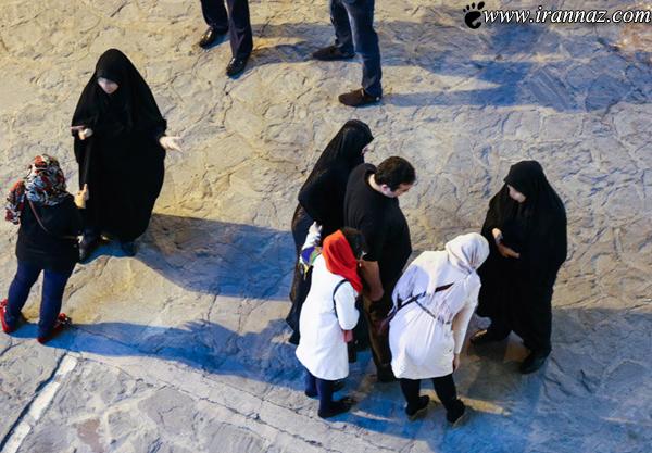  برخورد با بدحجابی در تهران (عکس)