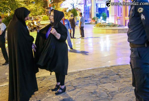  برخورد با بدحجابی در تهران (عکس)
