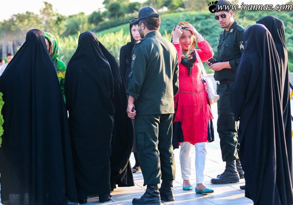  برخورد با بدحجابی در تهران (عکس)