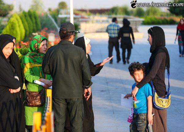  برخورد با بدحجابی در تهران (عکس)