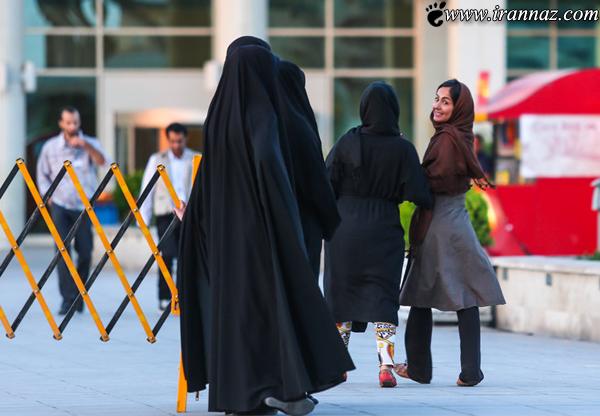  برخورد با بدحجابی در تهران (عکس)