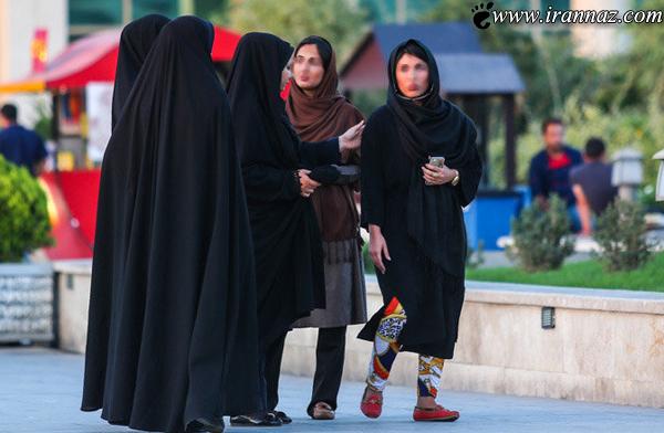  برخورد با بدحجابی در تهران (عکس)