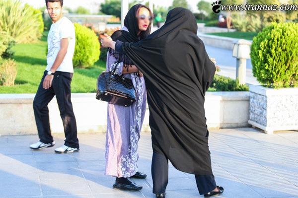  برخورد با بدحجابی در تهران (عکس)