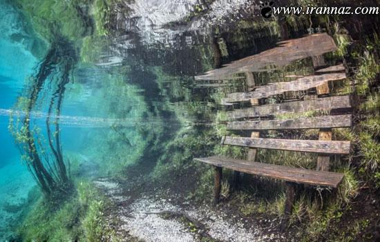 عکس های بی نظیر و دیدنی از پارکی که زیر آب است