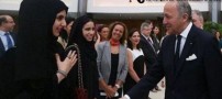 دختری که با کارش وزیر فرانسه را ضایع کرد (عکس)