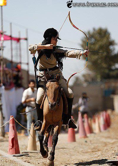 عکس های بسیار جذاب از دختران کمانگیر
