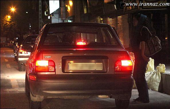 دختران خیابانی تهران ساعت 12 شب به بعد (عکس)