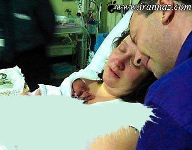 نوزادی که با گرمای تن مادرش جان گرفت (عکس)