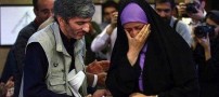 بوسه ی عاشقانه این زن بر دستان شوهرش (عکس)