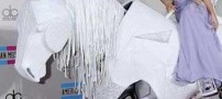 این خواننده ی عجیب جنجال به پا کرد (عکس)