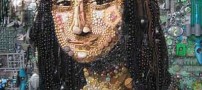 پرتره های بسیار جالب و خیره کننده از مواد بازیافتی