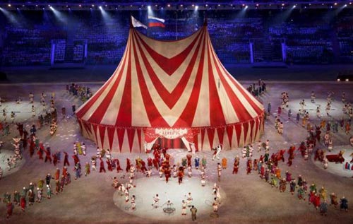 تصاویری جذاب از مراسم اختتامیه المپیک سوچی