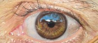 نقاشی جالب و طبیعی از چشم انسان (عکس)