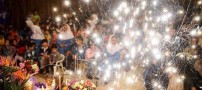 جشن سال تحویل در شیرخوارگاه آمنه (عکس)
