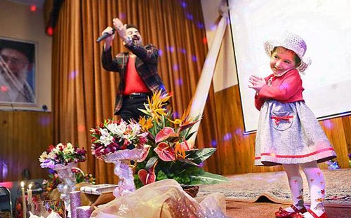 جشن سال تحویل در شیرخوارگاه آمنه (عکس)