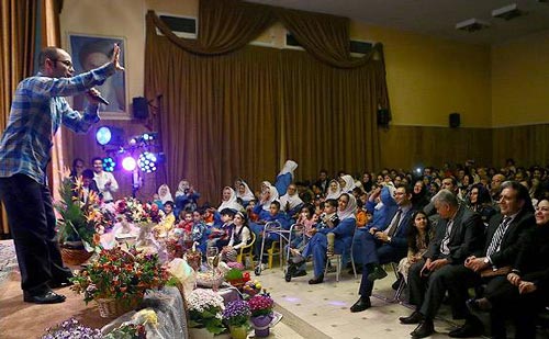 جشن سال تحویل در شیرخوارگاه آمنه (عکس)