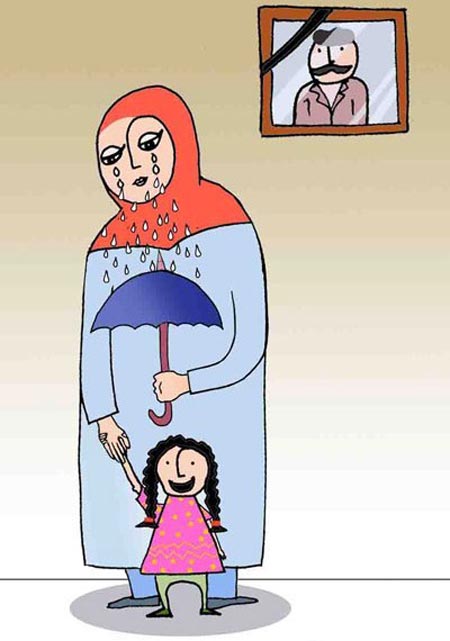 کاریکاتور های بامزه ویژه روز زن و مادر