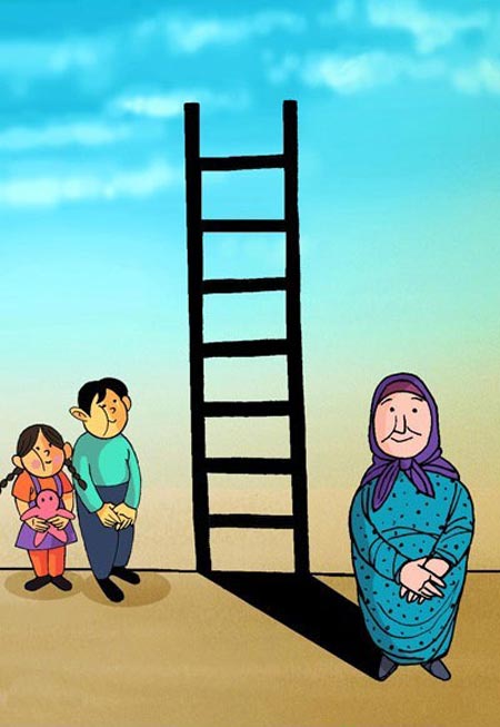 کاریکاتور های بامزه ویژه روز زن و مادر